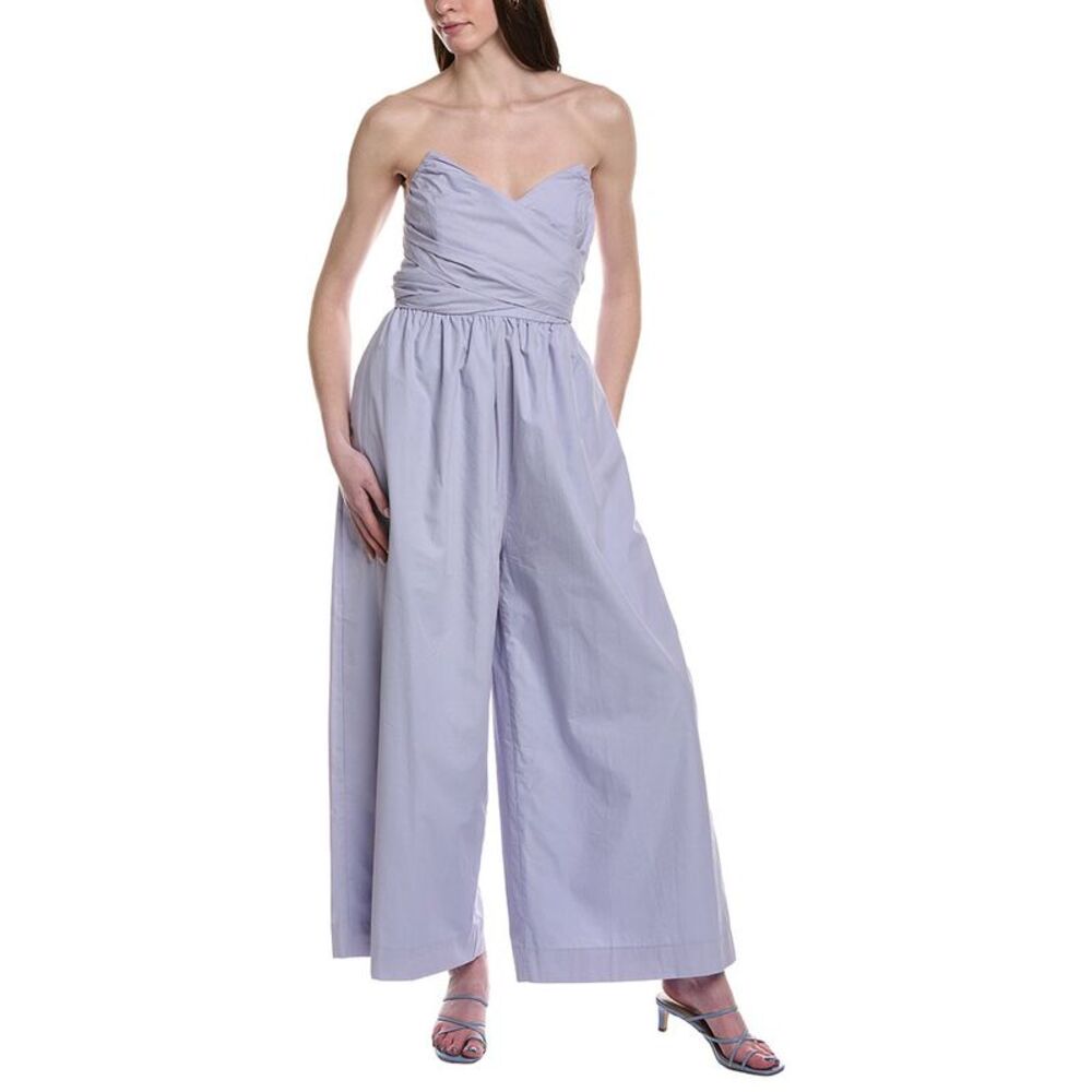 Line & Dot Womens  Maxin Jumpsuit, Blue